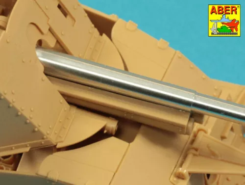 Aber Models Barrel 76,2mm Pak 36(r) for German Tank Destroyer Marder III (Sd.Kfz. 139) - német páncélvadász Marder III (Sd.Kfz. 139) – 76,2 mm-es Pak 36(r) lövegcső