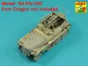 Aber Models Barrel for German machine gun MG34 with Panzerschild - német MG 34 géppuskacső páncélpajzzsal