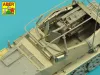 Aber Models Barrel for German machine gun MG34 with Panzerschild - német MG 34 géppuskacső páncélpajzzsal