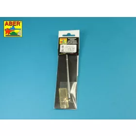   Aber Models Russian D-10T 100mm tank Barrel for T-55AM; T-55 AMV or T-55 Merida - orosz 100 mm-es D-10T harckocsi-lövegcső – T-55AM, T-55AMV vagy T-55 Merida harckocsihoz