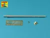 Aber Models Russian D-10T 100mm tank Barrel for T-55AM; T-55 AMV or T-55 Merida - orosz 100 mm-es D-10T harckocsi-lövegcső – T-55AM, T-55AMV vagy T-55 Merida harckocsihoz