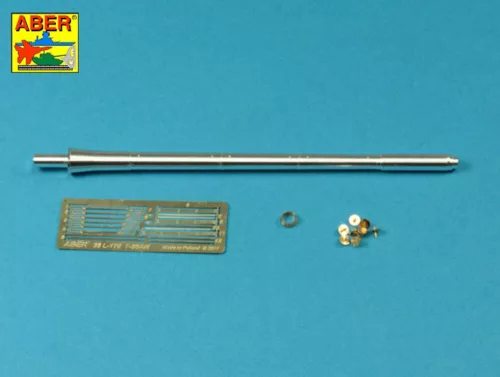 Aber Models Russian D-10T 100mm tank Barrel for T-55AM; T-55 AMV or T-55 Merida - orosz 100 mm-es D-10T harckocsi-lövegcső – T-55AM, T-55AMV vagy T-55 Merida harckocsihoz