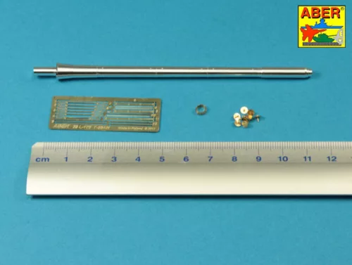 Aber Models Russian D-10T 100mm tank Barrel for T-55AM; T-55 AMV or T-55 Merida - orosz 100 mm-es D-10T harckocsi-lövegcső – T-55AM, T-55AMV vagy T-55 Merida harckocsihoz