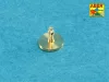 Aber Models Russian D-10T 100mm tank Barrel for T-55AM; T-55 AMV or T-55 Merida - orosz 100 mm-es D-10T harckocsi-lövegcső – T-55AM, T-55AMV vagy T-55 Merida harckocsihoz