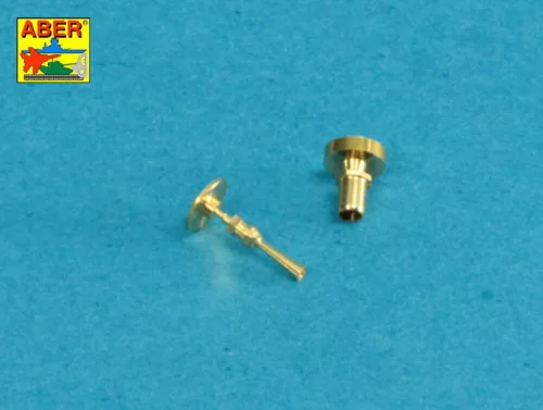 Aber Models Set of gun barrel tips for MG 08 x3 pcs. And barrel tips for MG 08/15 x 3 pcs. - MG 08 és MG 08/15 géppuskák csővégkészlete – 3+3 db