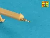 Aber Models Set of gun barrel tips for MG 08 x3 pcs. And barrel tips for MG 08/15 x 3 pcs. - MG 08 és MG 08/15 géppuskák csővégkészlete – 3+3 db