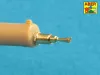 Aber Models Set of gun barrel tips for MG 08 x3 pcs. And barrel tips for MG 08/15 x 3 pcs. - MG 08 és MG 08/15 géppuskák csővégkészlete – 3+3 db