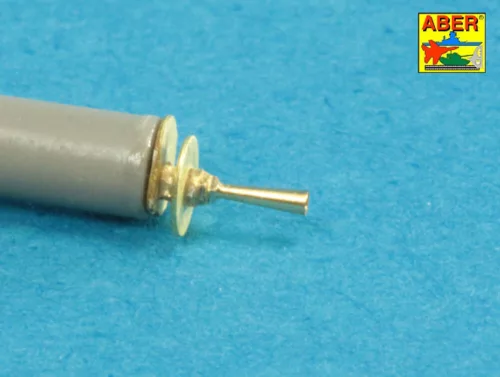 Aber Models Set of gun barrel tips for MG 08 x3 pcs. And barrel tips for MG 08/15 x 3 pcs. - MG 08 és MG 08/15 géppuskák csővégkészlete – 3+3 db