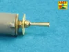 Aber Models Set of gun barrel tips for MG 08 x3 pcs. And barrel tips for MG 08/15 x 3 pcs. - MG 08 és MG 08/15 géppuskák csővégkészlete – 3+3 db
