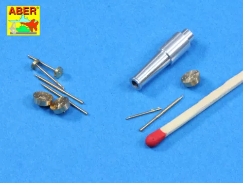 Aber Models Set of barrels for Soviet tank T-28 - szovjet T-28 harckocsi – csőkészlet