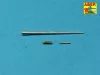 Aber Models Gun barrels used on early M2/M3 Bradley or LAV-25 - lövegcső