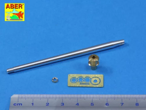 Aber Models 76 mm barrel with muzzle brake for M4A3E8 - 76 mm-es csőszájfékkel szerelt lövegcső
