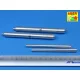 Aber Models German128mm L/61 barrels for anti-aircraft 12,8 cm FlaK 40 Zwilling - német 128 mm-es L/61 lövegcső – 12,8 cm Flak 40 Zwilling légvédelmi löveghez