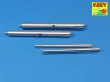 Aber Models German128mm L/61 barrels for anti-aircraft 12,8 cm FlaK 40 Zwilling - német 128 mm-es L/61 lövegcső – 12,8 cm Flak 40 Zwilling légvédelmi löveghez