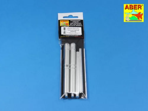 Aber Models German128mm L/61 barrels for anti-aircraft 12,8 cm FlaK 40 Zwilling - német 128 mm-es L/61 lövegcső – 12,8 cm Flak 40 Zwilling légvédelmi löveghez