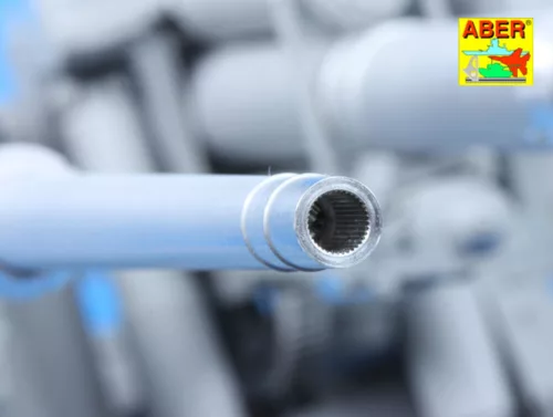 Aber Models German128mm L/61 barrels for anti-aircraft 12,8 cm FlaK 40 Zwilling - német 128 mm-es L/61 lövegcső – 12,8 cm Flak 40 Zwilling légvédelmi löveghez