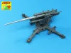 Aber Models German 88mm L/56 two-piece barrel - német 88 mm-es L/56 kétrészes lövegcső