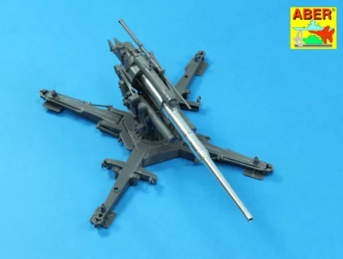 Aber Models German 88mm L/56 two-piece barrel - német 88 mm-es L/56 kétrészes lövegcső