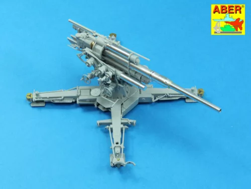 Aber Models German 88mm L/56 two-piece barrel - német 88 mm-es L/56 kétrészes lövegcső
