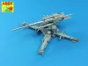 Aber Models German 88mm L/56 two-piece barrel - német 88 mm-es L/56 kétrészes lövegcső