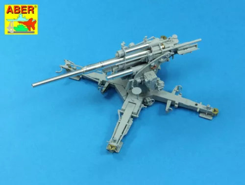 Aber Models German 88mm L/56 two-piece barrel - német 88 mm-es L/56 kétrészes lövegcső