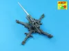 Aber Models German 88mm L/56 single-piece barrel for Flak 18/37 - Flak 18/37 – német 88 mm-es L/56 egyrészes lövegcső