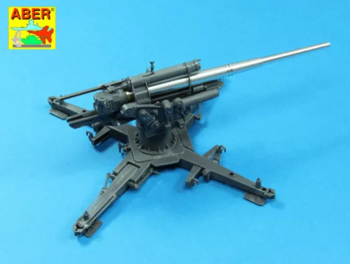 Aber Models German 88mm L/56 single-piece barrel for Flak 18/37 - Flak 18/37 – német 88 mm-es L/56 egyrészes lövegcső