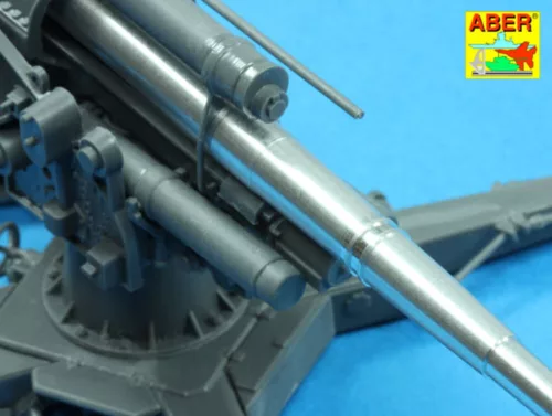 Aber Models German 88mm L/56 single-piece barrel for Flak 18/37 - Flak 18/37 – német 88 mm-es L/56 egyrészes lövegcső