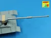 Aber Models 120mm gun barrel for Conqueror Mark 2 - 120 mm-es lövegcső