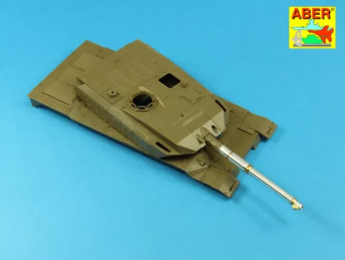Aber Models 120 mm L/44 Smoothbore gun barrel forType 10 Tank - 120 mm-es L/44 simacsövű harckocsi-lövegcső – Type 10-hez