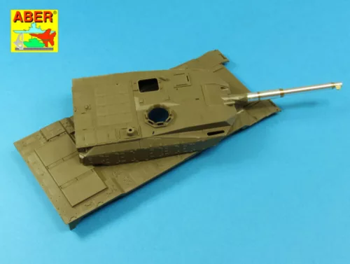 Aber Models 120 mm L/44 Smoothbore gun barrel forType 10 Tank - 120 mm-es L/44 simacsövű harckocsi-lövegcső – Type 10-hez