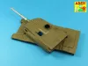 Aber Models 120 mm L/44 Smoothbore gun barrel forType 10 Tank - 120 mm-es L/44 simacsövű harckocsi-lövegcső – Type 10-hez
