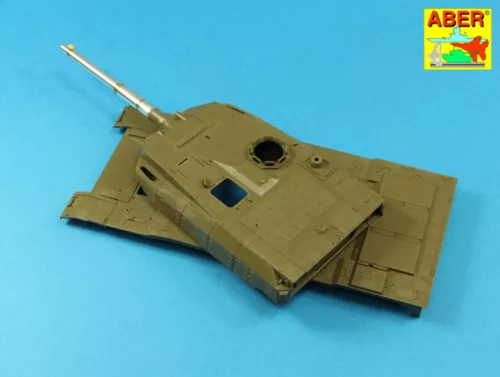 Aber Models 120 mm L/44 Smoothbore gun barrel forType 10 Tank - 120 mm-es L/44 simacsövű harckocsi-lövegcső – Type 10-hez