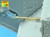 Aber Models Barrels for Tank Mk.IV Female - Mk.IV Female harckocsi – csőkészlet