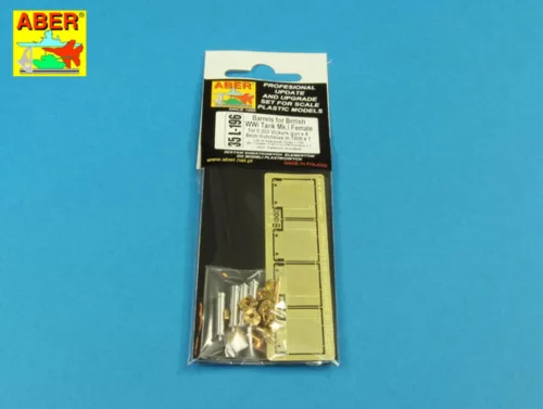 Aber Models Barrels for Tank Mk.IV Female - Mk.IV Female harckocsi – csőkészlet