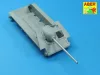 Aber Models Barrel for SELF-PROPELLED GUN SU-85 - lövegcső