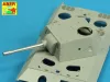Aber Models Dummy gun barrel for Panther Ausf. D - Dummy lövegcső