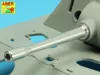 Aber Models Dummy gun barrel for Panther Ausf. D - Dummy lövegcső