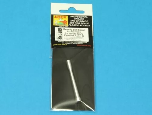 Aber Models Dummy gun barrel for Panther Ausf. D - Dummy lövegcső