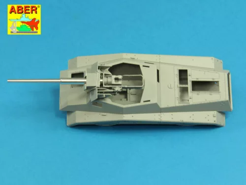 Aber Models German barrel for Sd.Kfz.234/4 - német lövegcső
