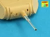 Aber Models Set of barrels for Soviet tank T-50 - szovjet T-50 harckocsi – csőkészlet