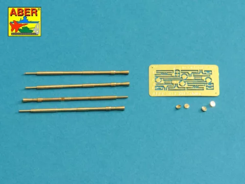 Aber Models Barrels for Russian ZSU-23-4 Shilka Self-propelled AA gun - orosz ZSU-23-4 Shilka önjáró légvédelmi gépágyú – csőkészlet