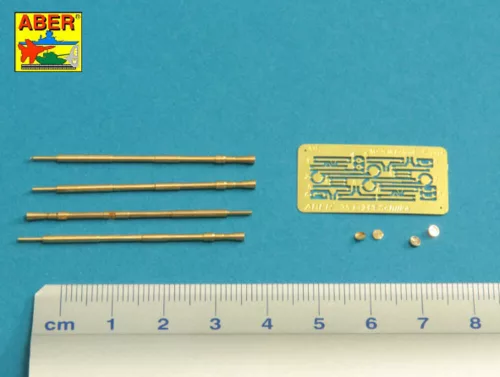 Aber Models Barrels for Russian ZSU-23-4 Shilka Self-propelled AA gun - orosz ZSU-23-4 Shilka önjáró légvédelmi gépágyú – csőkészlet