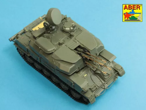 Aber Models Barrels for Russian ZSU-23-4 Shilka Self-propelled AA gun - orosz ZSU-23-4 Shilka önjáró légvédelmi gépágyú – csőkészlet