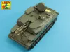 Aber Models Barrels for Russian ZSU-23-4 Shilka Self-propelled AA gun - orosz ZSU-23-4 Shilka önjáró légvédelmi gépágyú – csőkészlet