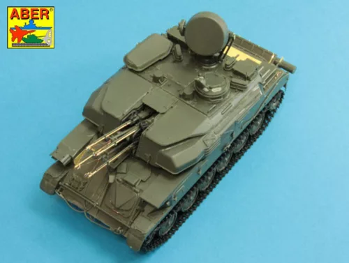 Aber Models Barrels for Russian ZSU-23-4 Shilka Self-propelled AA gun - orosz ZSU-23-4 Shilka önjáró légvédelmi gépágyú – csőkészlet