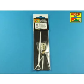   Aber Models Barrel 8,8cm Kw.K 43 for Tiger B Porsche turret-late - Tiger B Porsche torony-késői – 8,8 cm-es Kw.K 43 lövegcső