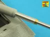 Aber Models Barrel 8,8cm Kw.K 43 for Tiger B Porsche turret-late - Tiger B Porsche torony-késői – 8,8 cm-es Kw.K 43 lövegcső