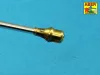 Aber Models Barrel 8,8cm Kw.K 43 for Tiger B Porsche turret-late - Tiger B Porsche torony-késői – 8,8 cm-es Kw.K 43 lövegcső