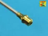 Aber Models Barrel 8,8cm Kw.K 43 for Tiger B Porsche turret-late - Tiger B Porsche torony-késői – 8,8 cm-es Kw.K 43 lövegcső